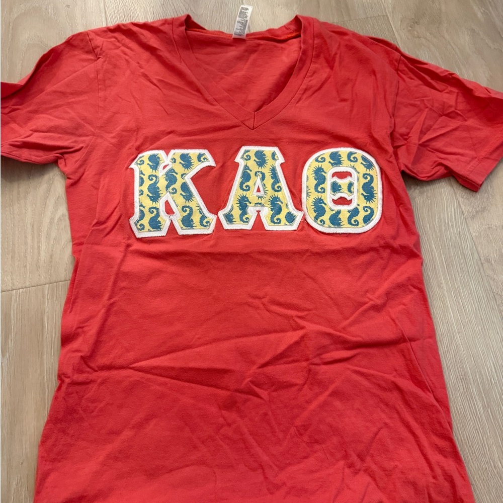 Kappa Alpha Theta letter shirt